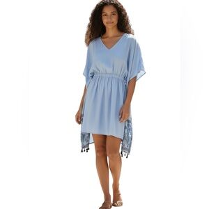 NEW! AFRICAN ZEBRA Print Dress Women’s XS Handmade Angel Sleeves Colorful